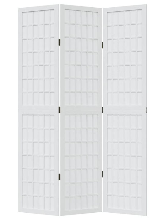 vidaXL Διακοσμητικό Παραβάν Ξύλινο με 3 Φύλλα 105x180cm