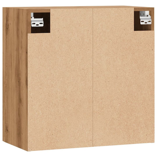 vidaXL Bathroom Cabinet L60xW31xH60cm Oak