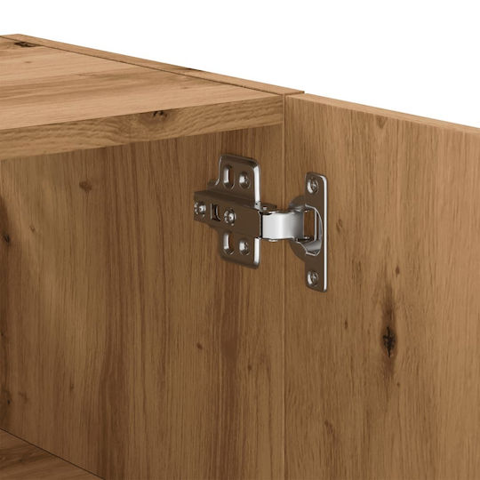 vidaXL Bathroom Cabinet L60xW31xH60cm Oak
