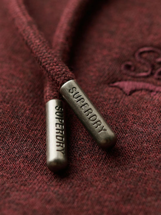 Cardigan With Hood Burgundy