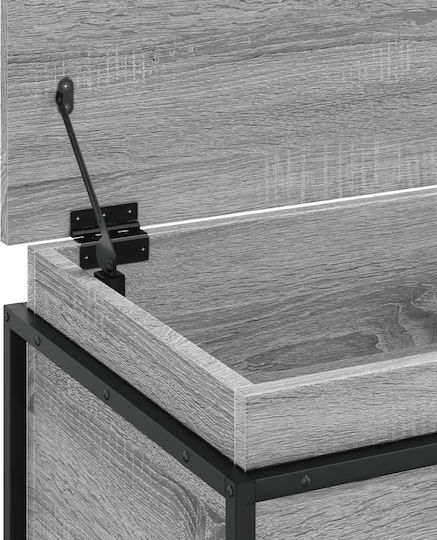 vidaXL Trunchi decorativ Lemn Gri 100x40x51.5buc