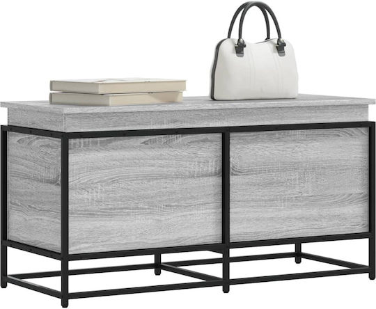 vidaXL Trunchi decorativ Lemn Gri 100x40x51.5buc
