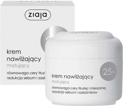 Ziaja Light Ενυδατική Κρέμα Προσώπου Ημέρας με SPF6 με Πανθενόλη 50ml