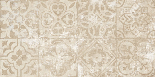 Keros Decorado London Placă Interior Mat 50x25cm Bej
