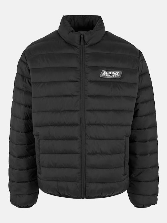 Patch Jacket Puffer Black