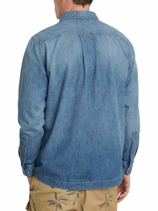 G-Star Raw Men's Shirt Long Sleeve Denim Denim