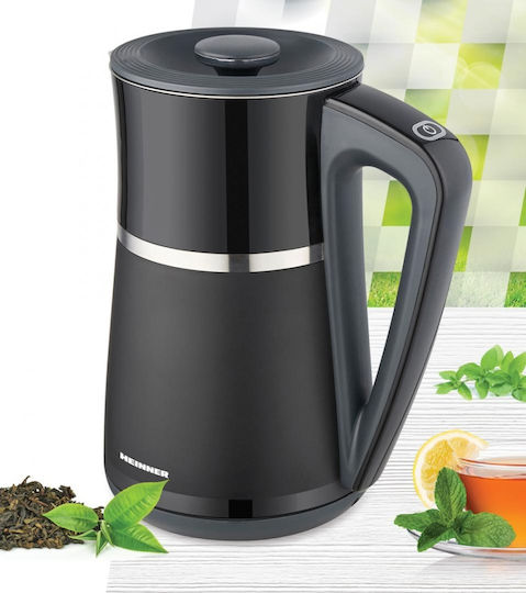 Heinner Βραστήρας 1.7lt 2200W Μαύρος