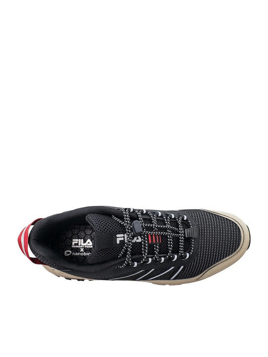 FILA Memory Ανδρικά Ορειβατικά Παπούτσια Μαύρα