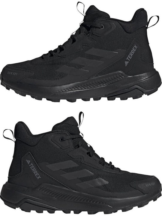 adidas Terrex Anylander Mid Rain.Rdy Women's Hiking Waterproof Boots with Gore-Tex Membrane Black