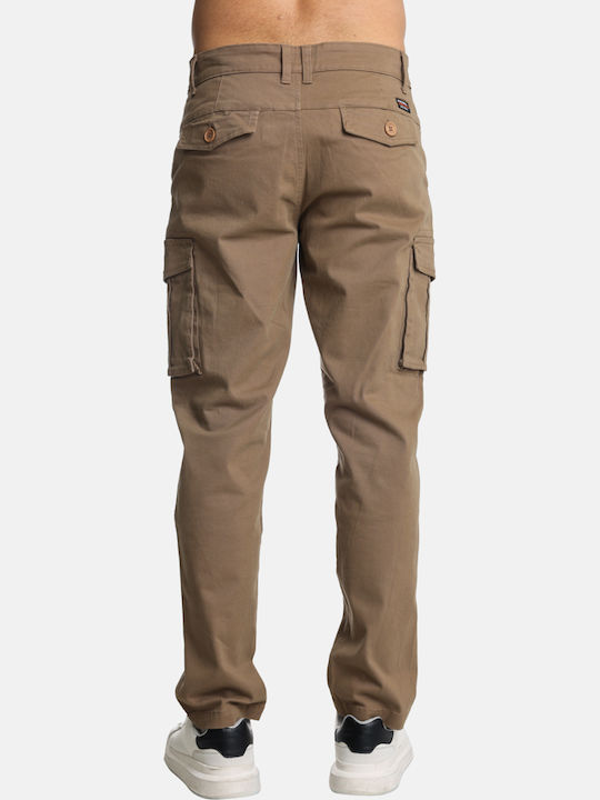 Hose Cargo Elastisch Camel