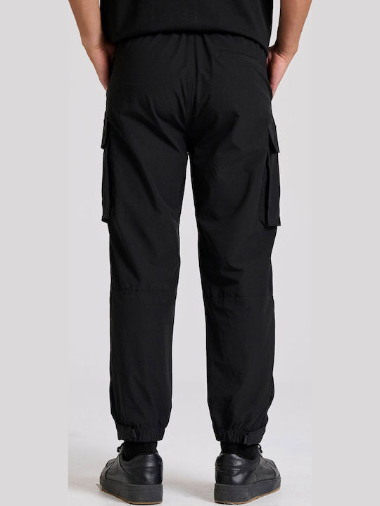 Trousers Cargo in Relaxed Fit Black