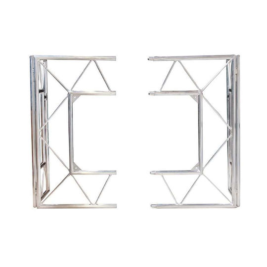 Accu-stand Pro Event Table Ii Έπιπλο Dj Booth Ασημί