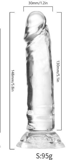 Dildo realist Transparent