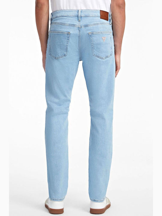 Guess Pantaloni de Bărbați din Jean în Croială Slim Ciell