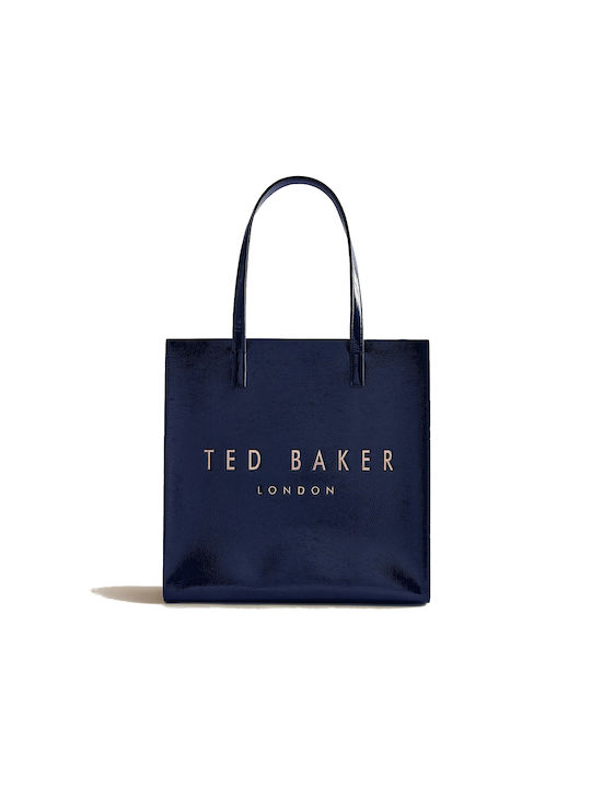 Ted Baker Crinkon Γυναικεία Τσάντα Ώμου Μπλε