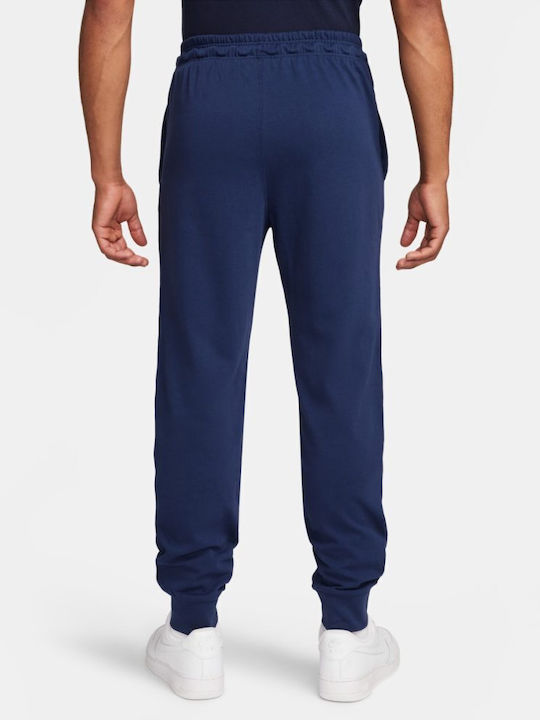 Nike M Nk Club Knit Men's Sweatpants with Rubber Blue