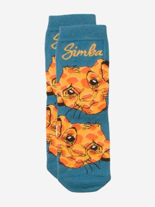 Disney Kids' Socks Knee-High Lion King Colorful 3 Pairs