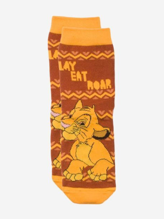Disney Kids' Socks Knee-High Lion King Colorful 3 Pairs