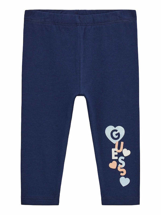 Guess Kinder Leggings Lang Blue