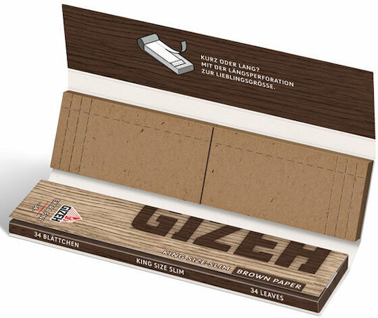 Gizeh Cigarette Rolling Papers King Size with Cone Tips 34 sheets 34pcs