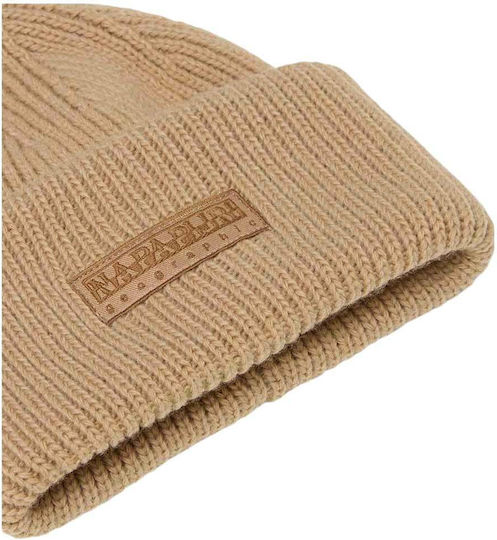 Beanie Γυναικείος Σκούφος Πλεκτός σε Καφέ χρώμα