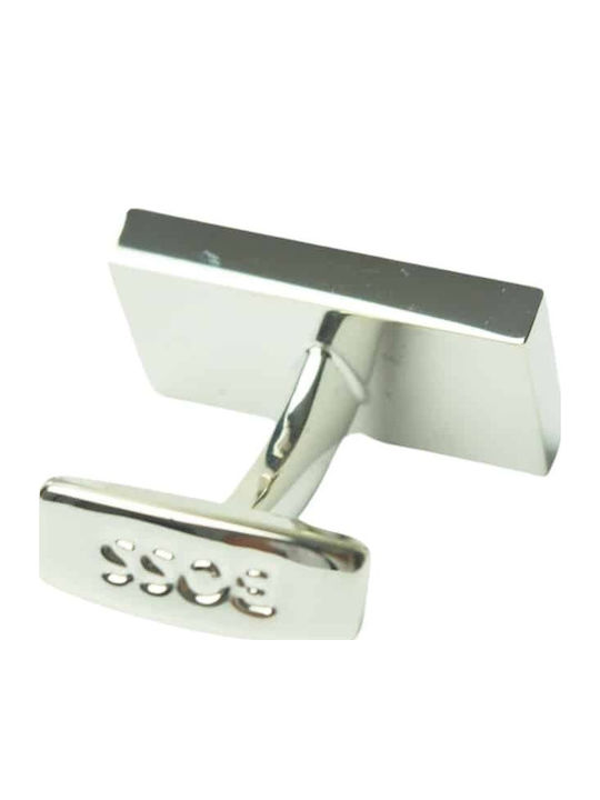Boss Cufflinks in Silver Color