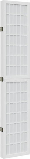 vidaXL Dekorativer Raumteiler Hölzernes mit 5 Paneelen 175x220cm