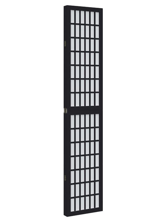 vidaXL Decorativ Paravan Lemn cu 4 Panouri 140x160cm