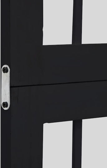 vidaXL Decorative Room Divider Wooden with 3 Panels 105x220cm