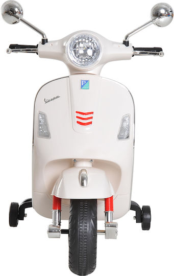 Παιδική Vespa Ηλεκτροκίνητη 6 Volt Λευκή για 3+ ετών