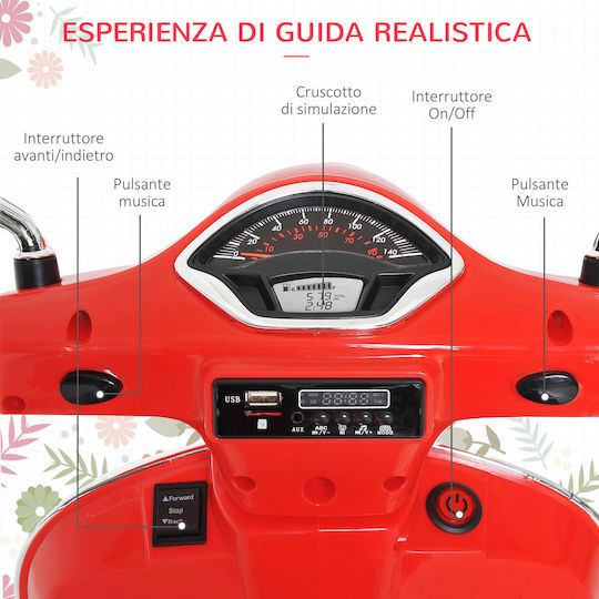Inspired Electric 6 Volt Red