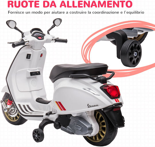 Παιδική Vespa Ηλεκτροκίνητη 12 Volt Λευκή