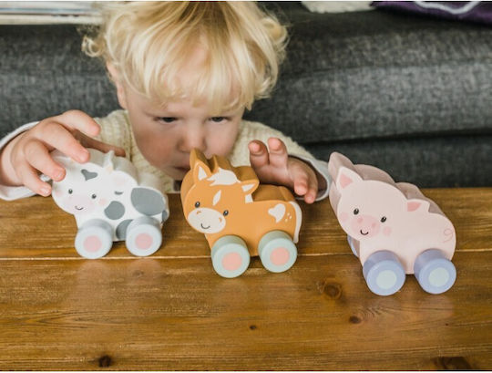 Orange Tree Toys Pull-Along Toy made of Wood for 18++ Months