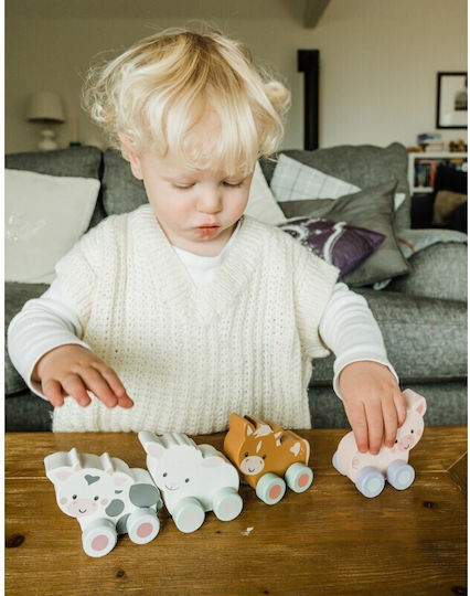 Orange Tree Toys Pull-Along Toy made of Wood for 18++ Months