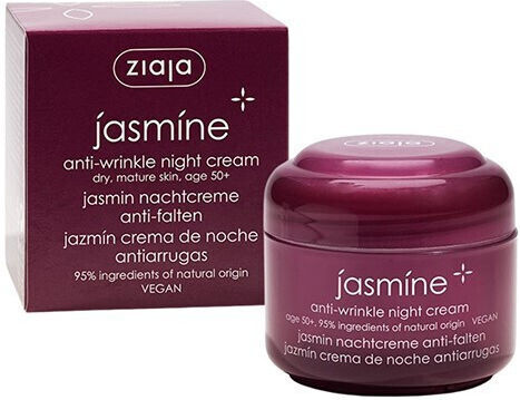 Ziaja Κρέμα Προσώπου Νυκτός για Ενυδάτωση & Αντιγήρανση με Υαλουρονικό Οξύ 50ml