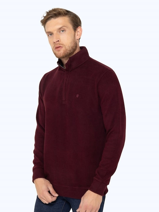 The Bostonians Men's Sweater Bordeaux