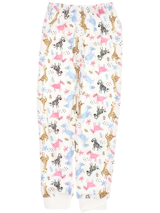 Evita Kids Pyjamas Pink Sleeping Serengeti