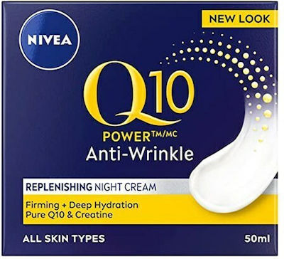 Nivea Q10 Power fără culoare Anti-îmbătrânire Cremă Pentru Față 50ml