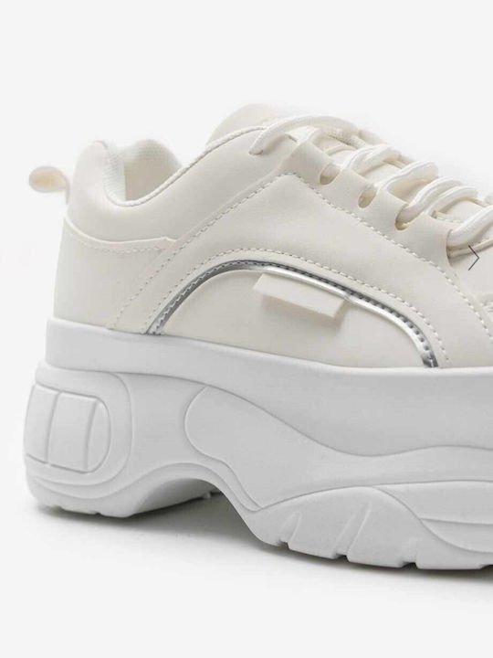 Plato Flatforms Sneakers White