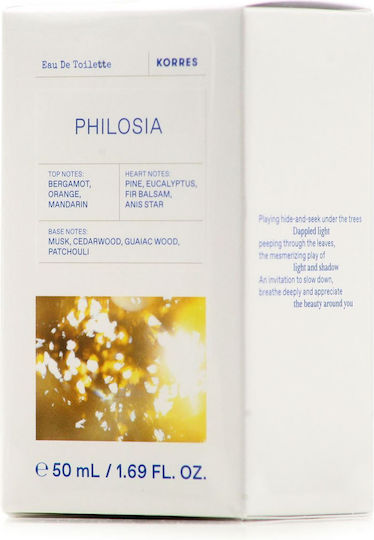 Korres Philosia Eau de Toilette 50ml
