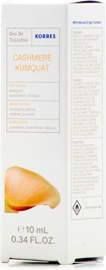 Korres Cashmere Kumquat Тоалетна вода 10мл