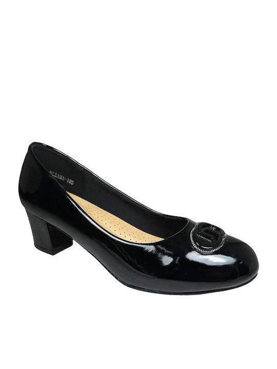 Anatomic Patent Leather Black Heels