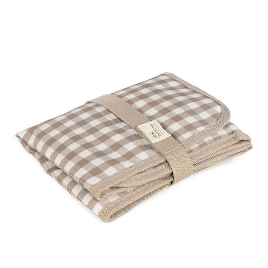 Walking Mum Mattress Caetana made of Fabric Beige 66x33cm