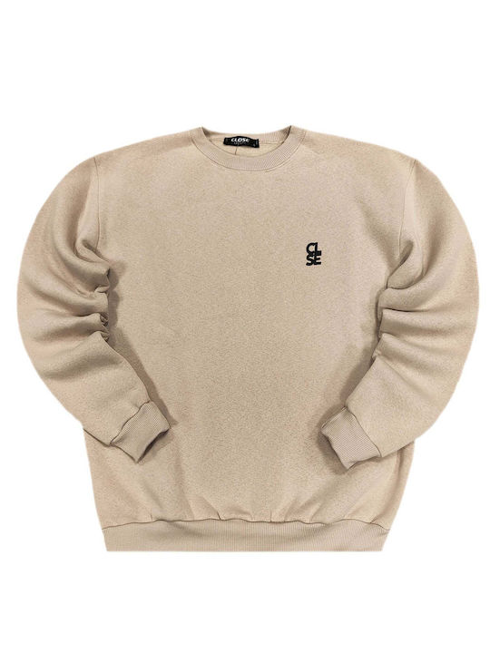 Close Society Herren Sweatshirt Beige