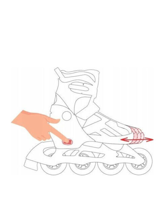 Raven Inline Einstellbar Rollers Türkis Erwachsene/Kinder
