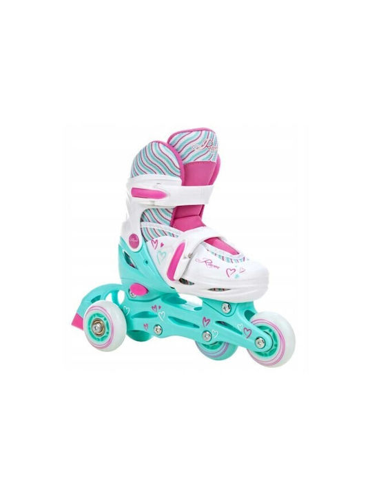 Raven Inline Einstellbar Rollers Türkis Erwachsene/Kinder