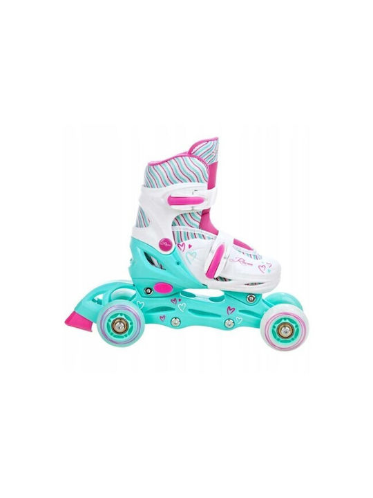 Raven Inline Einstellbar Rollers Türkis Erwachsene/Kinder