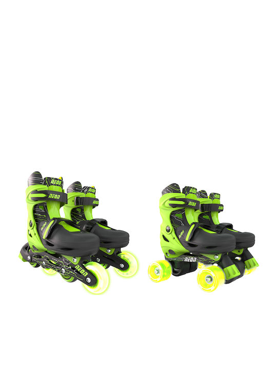 Pipedream YV-NT09G4 Inline Rollers Πράσινα Παιδικά