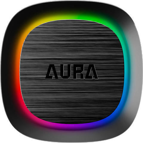 Gamdias AURA GL240 V2 Υδρόψυξη AIO CPU με 2 Ανεμιστήρες 120mm και ARGB Φωτισμό