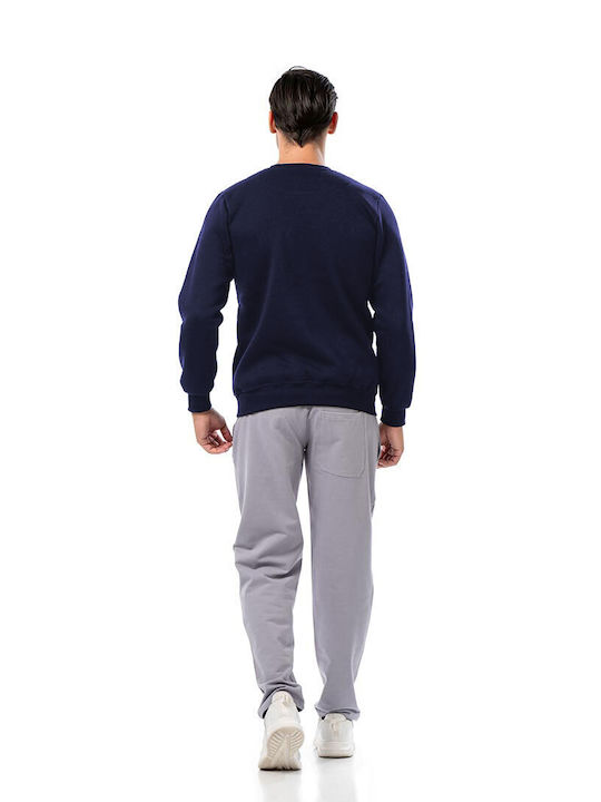 Bodymove Herren Sweatshirt Blau